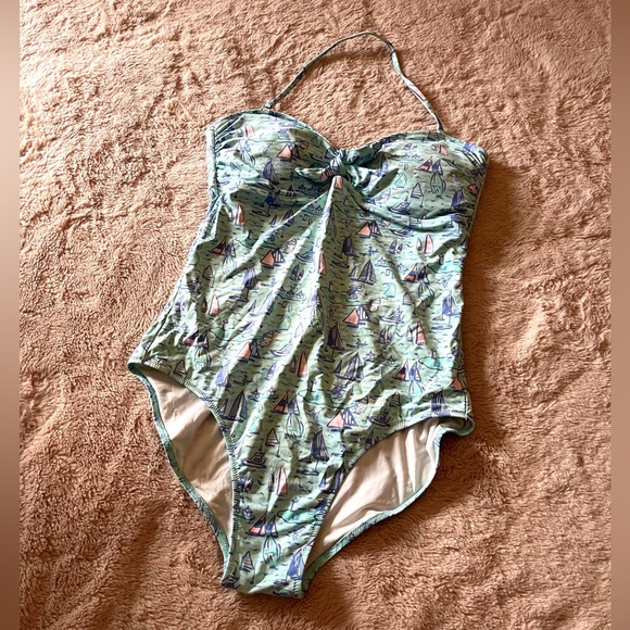 Vineyard vines one piece swimsuit size medium - Picture 1 of 7